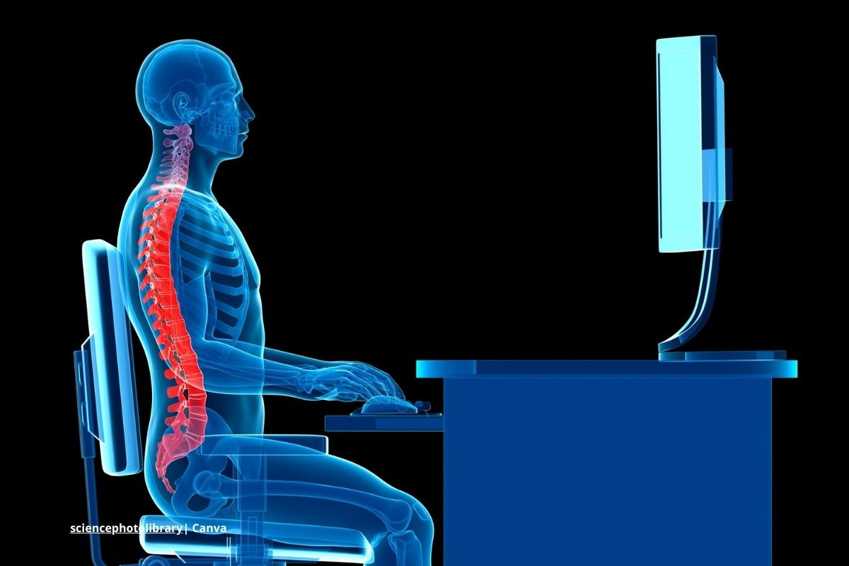 ergonomía digital, salud tecnológica, postura correcta, uso de la tecnología, Ergonomía digital en el trabajo, Más Tecnología