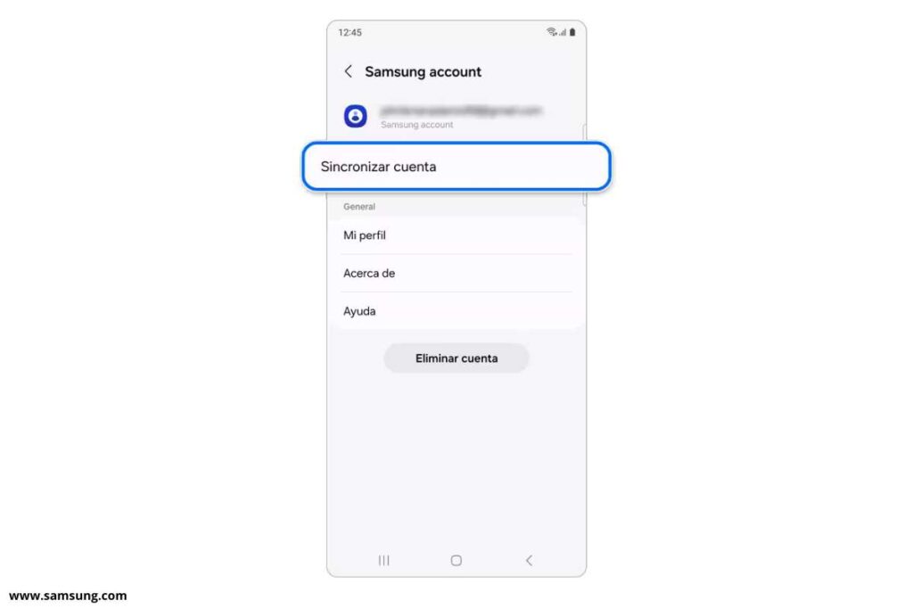 7 pasos para proteger y restaurar su información con copias de seguridad Samsung Cloud 3 Restaurar datos Samsung